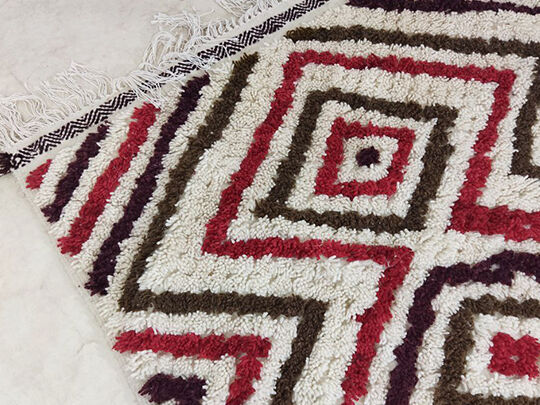 Moroccan Berber Carpet 257x135cm