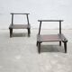 Ancient brutalist African chair