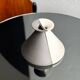 Pair of cream and grey ceramic vases from the 1970s