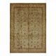 Handmade oriental unique 1980s 273 cm x 365 cm beige wool carpet