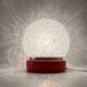 Murano glass space age orange lamp, 70s