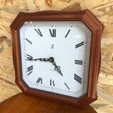 Old clock clock jaz quartz contour wood vintage