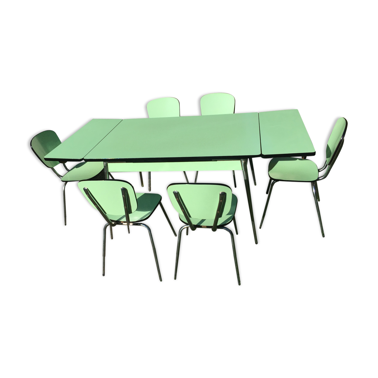 Vintage set in formica