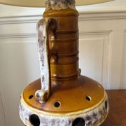 Ceramic sun lamp – Fat Lava Mid century - 60s/70s