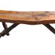 Ancien banc brutaliste