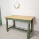 Table de ferme pieds kaki