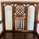 Paire de fauteuils chinois en bambou