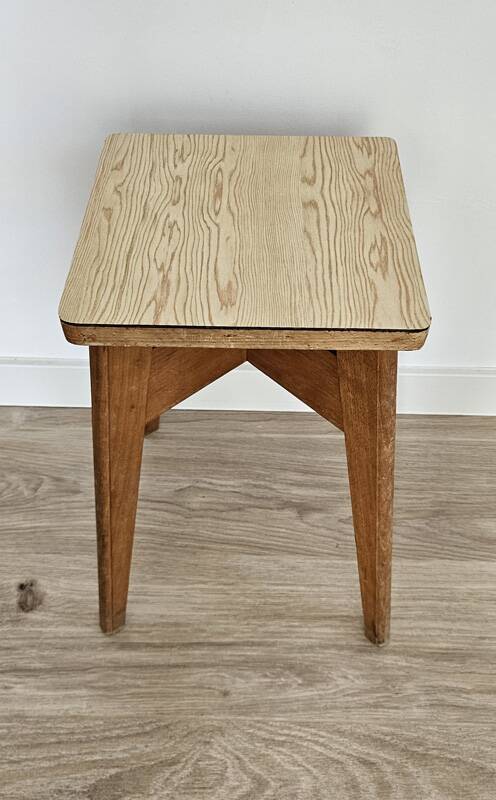 Vintage Scandinavian stool.
