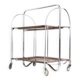 Foldable service on vintage wheels