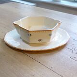 St Amand porcelain sauceboat