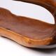 Large Carved Olive Wood Fruit basket 1970s
