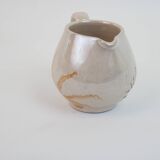 Pair of ceramic milk jugs signed La Roue Vallauris