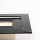 Re Quadro Coffee Table in Travertine and Lacquered Wood by Paolo Piva