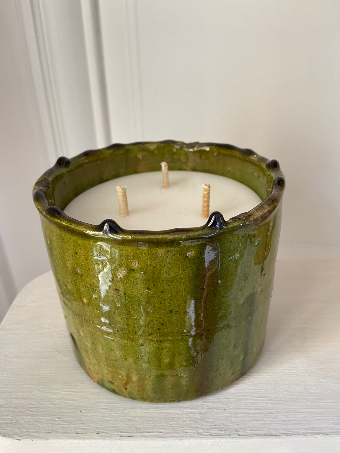 Tamegroute candle, green tea