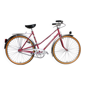 Peugeot city bike - 50cm vintage red