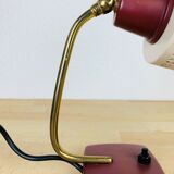 Lamp cocotte years 50red perforated metal