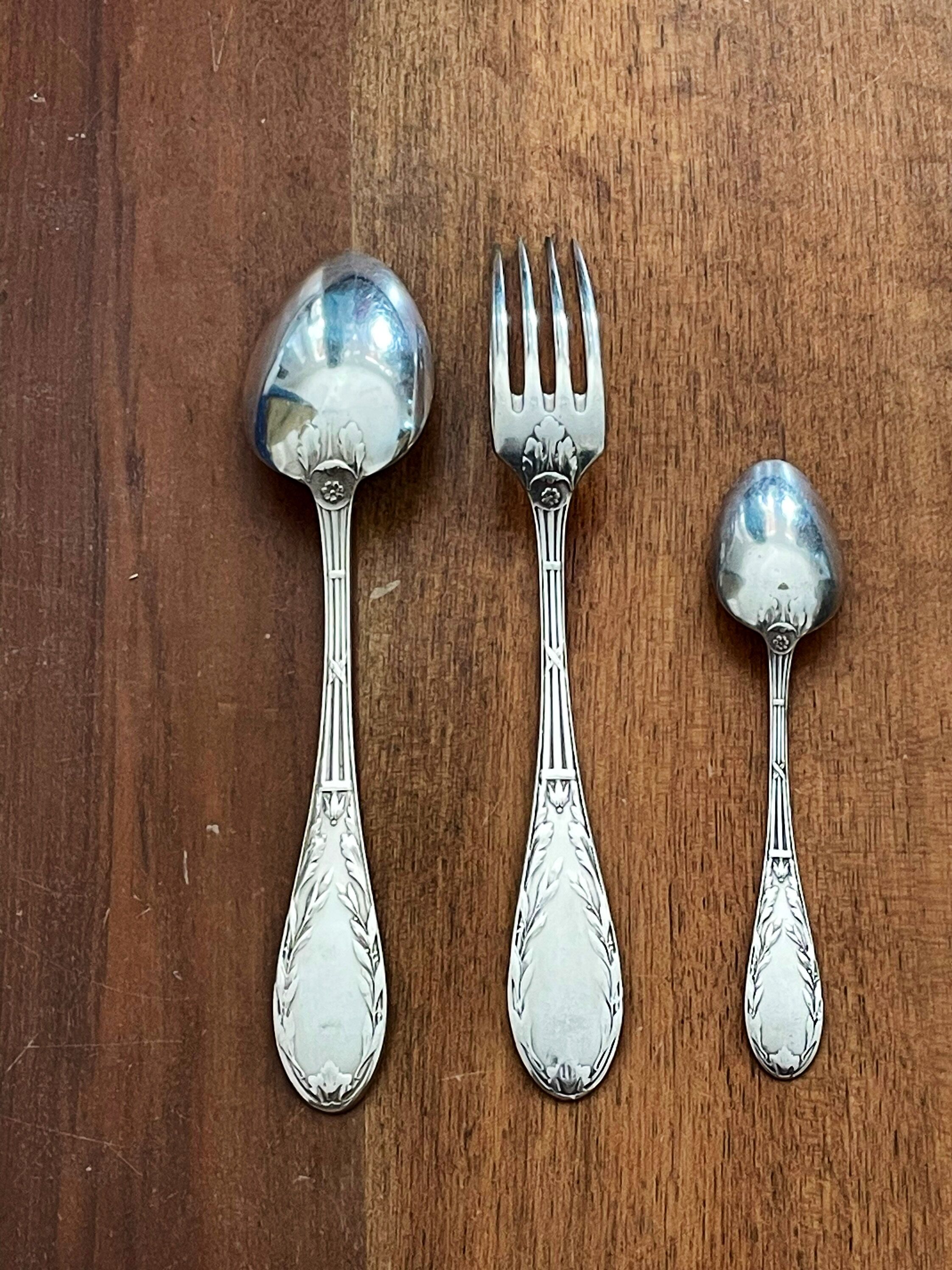 Ménagère en métal argenté 35 pièces