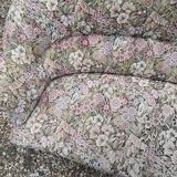 Vintage toad bench sofa with flowers