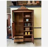 Antique Jugendstil display cabinet, Art Nouveau - Majorelle style