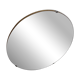 Round midcentury mirror 1960s