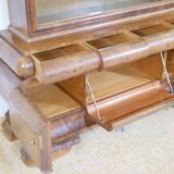 Art Deco Display Cabinet Walnut 1920s 1930s