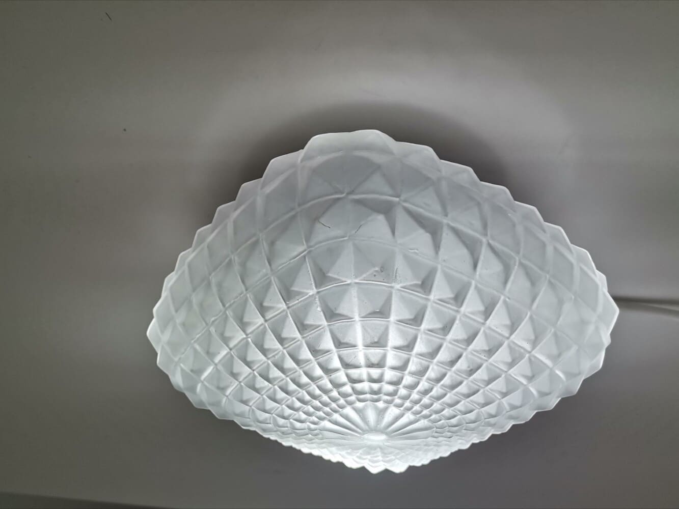 Frosted Glass Ceiling or Wall Lamp
