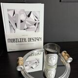 Art Deco mirrored tray