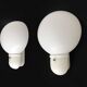 Large pair of vintage Italian wall sconces in the shape of a bulb. NFS