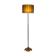 Glass and gilded metal floor lamp, 1950s