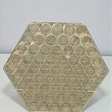 Decorative glass element or coffee table