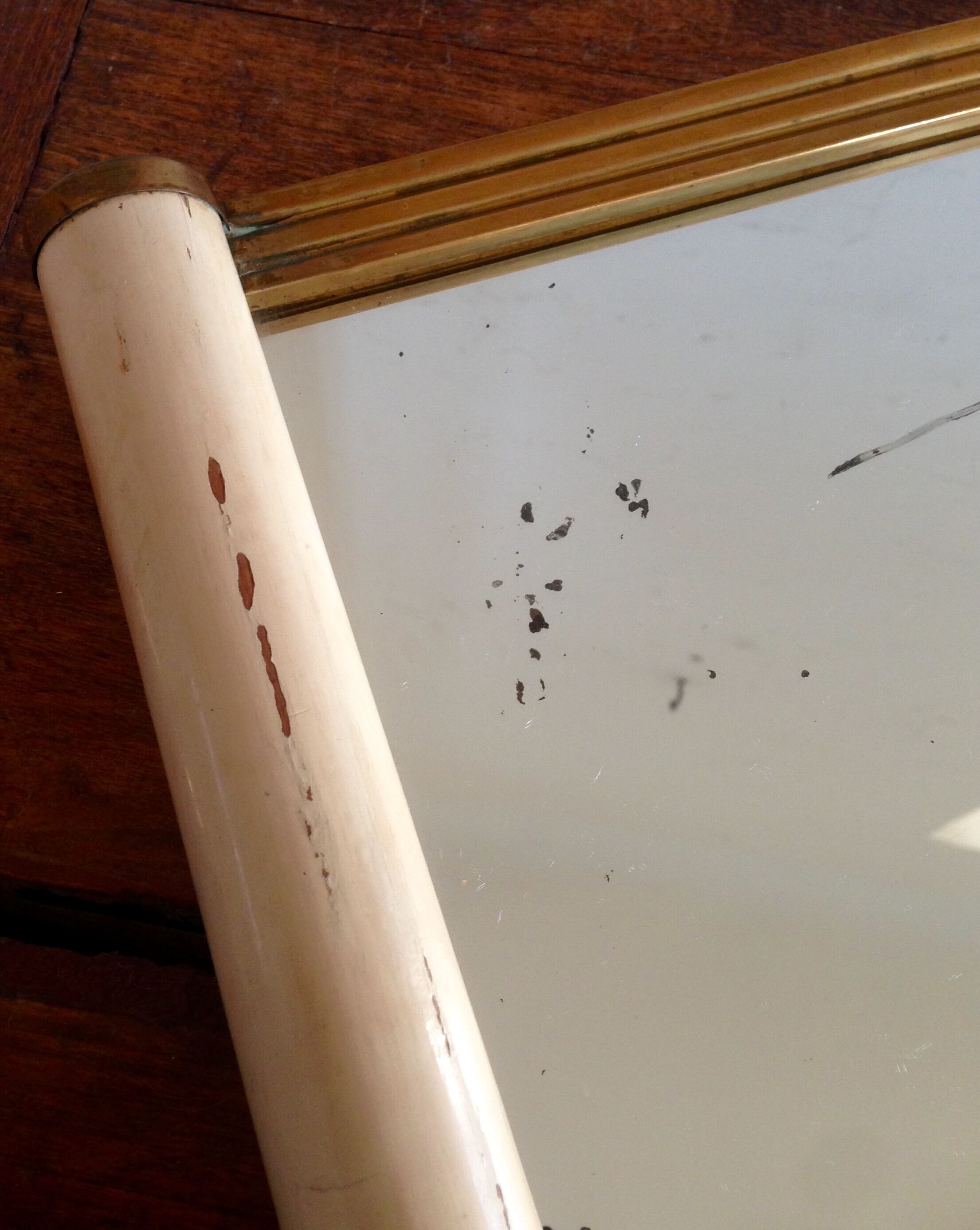 Plateau miroir à rouleaux 1930