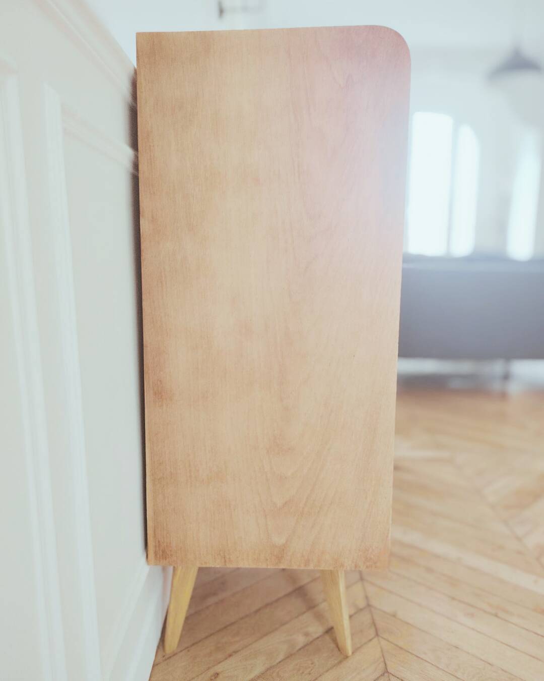 Renovated vintage chest of drawers, Scandinavian style, 1950s-60s.