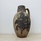 Vintage Scheurich west Germany vase with horse decor , 1970s