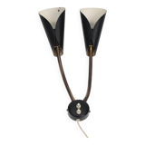 applique articulée double - Danemark années 60