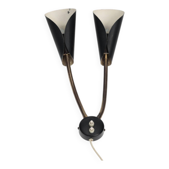 double articulated wall light - Denmark 1960s