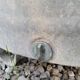 Baignoire en zinc ancienne