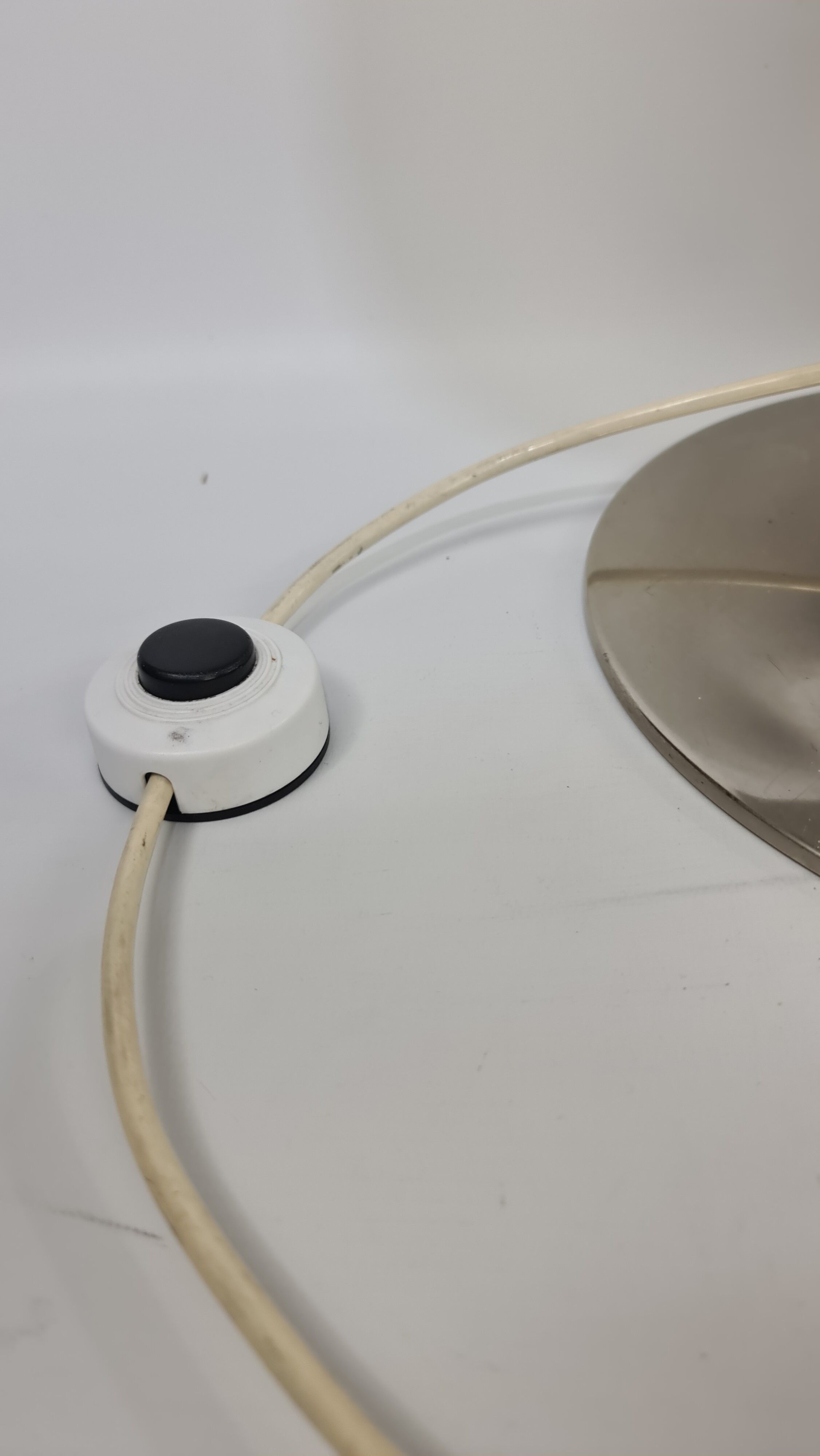 Vintage bauhaus style chrome desk or side light