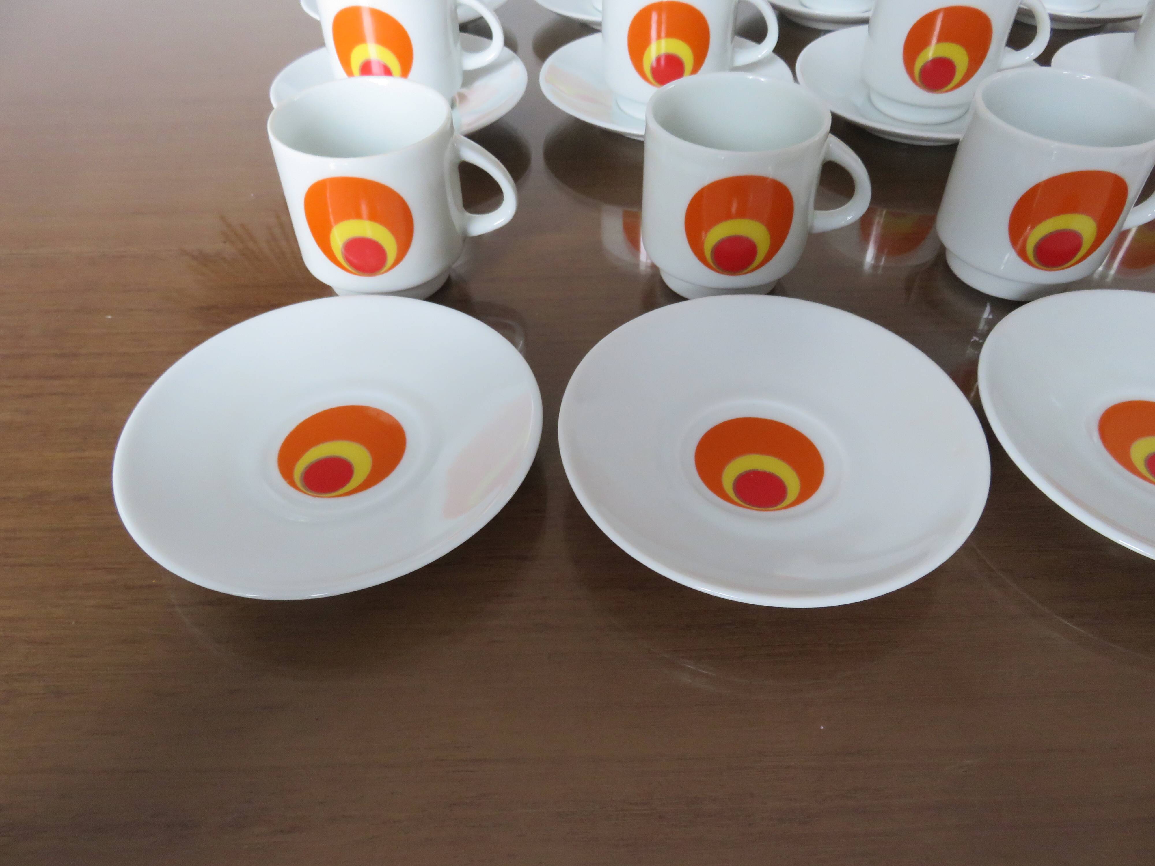 "Pop" Italy coffee service from the 70s