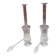 Pair of carafes with pipettes / Decorative carafes / Perfume bottles