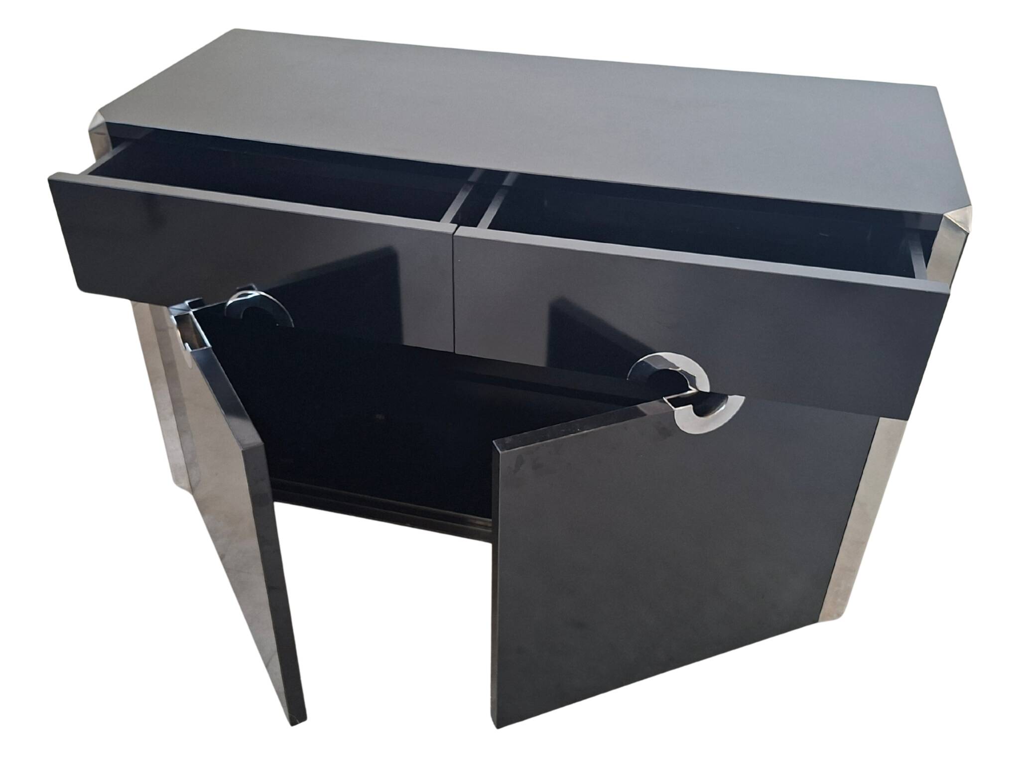 lotto di 3 Credenze "Alveo" di Willy Rizzo per Mario Sabot – Design Anni '7