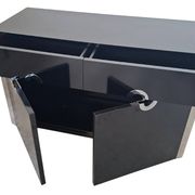 lotto di 3 Credenze "Alveo" di Willy Rizzo per Mario Sabot – Design Anni '7