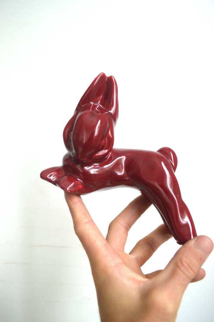 Ceramic rabbit