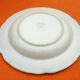 Hollow dish of round service polylobed Faience of Niderviller (Moselle)