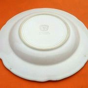 Plat creux de service rond polylobé  Faïence de Niderviller (Moselle)