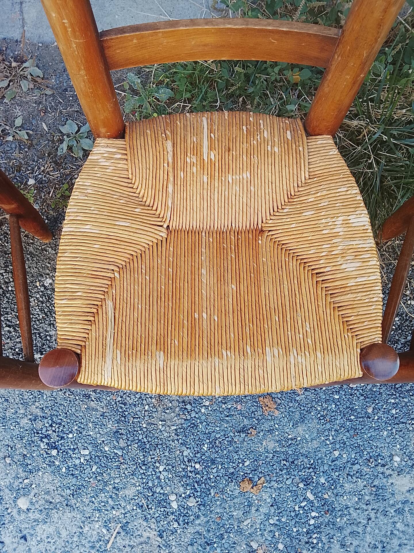 6 brutalist chairs
