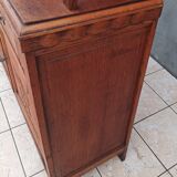 Art Deco period carved oak sideboard