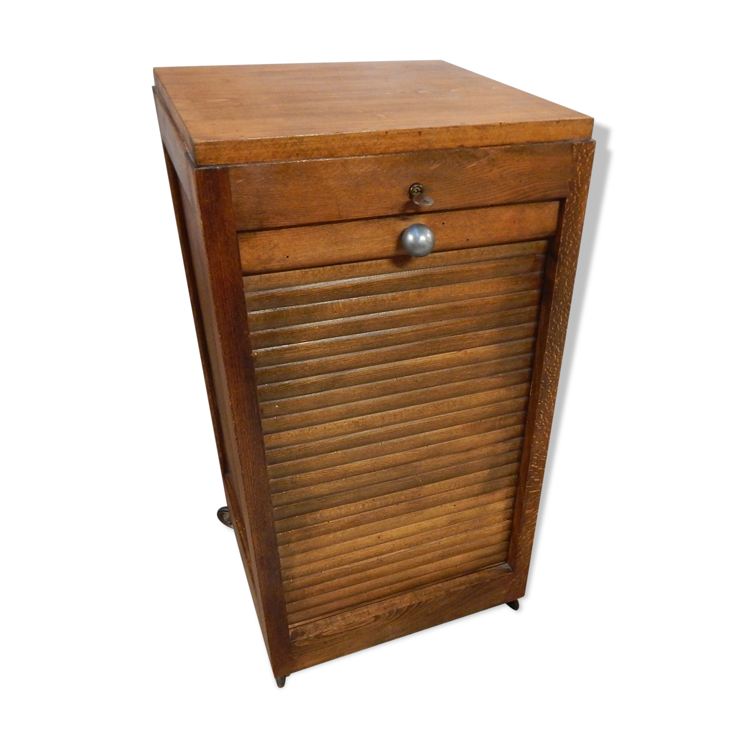 Cabinet in vintage curtain