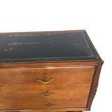 An art deco Italian chest of drawers, Italy 1950s