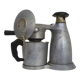Old Italian coffee maker La Vesuviana aluminum 50s