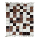 Moroccan Checkerboard Rug - 300 x 259 cm